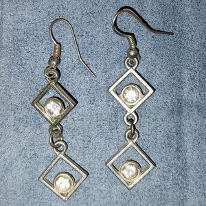Vintage Silver Dangle Earrings